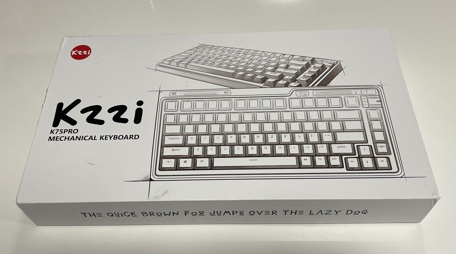 KZZI K75PRO RGB 75%, Win Mac Android, 3 ways to Connect RGB Mechanical Keyboard