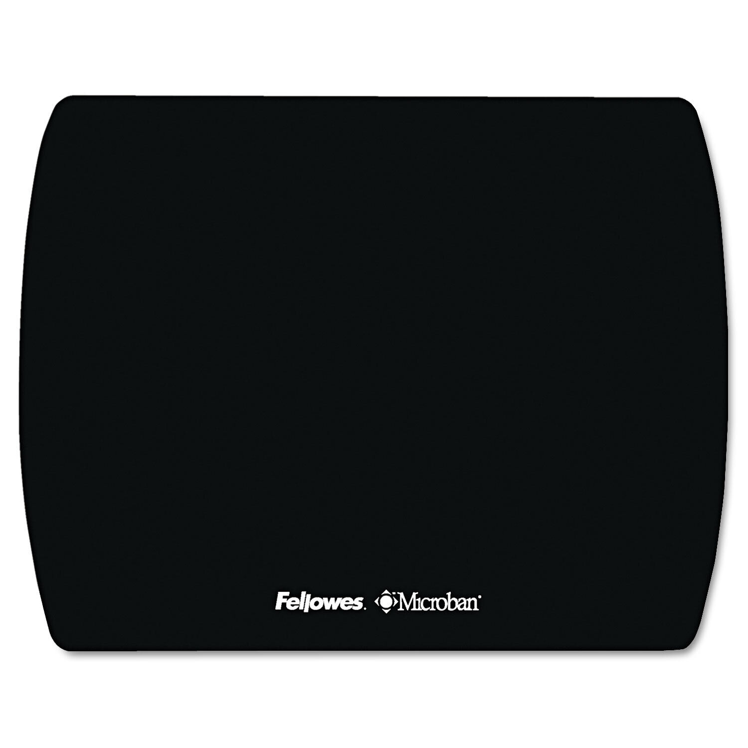 Fellowes Microban Ultra Thin Mouse Pad Black 5908101
