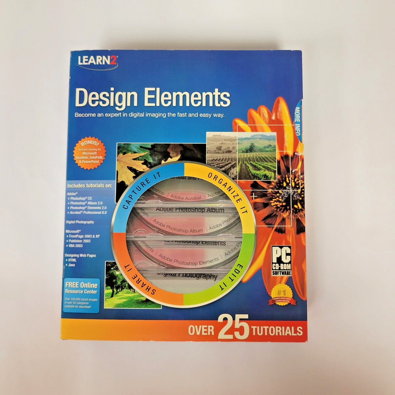 Learn 2 Digital Elements Design Suite (Windows CD-Rom) Full Version *NEW*