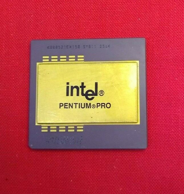 Intel Pentium Pro 150 MHZ SY011 256K KB80521EX150 ✅ VERY VERY VERY Rare Vintage 