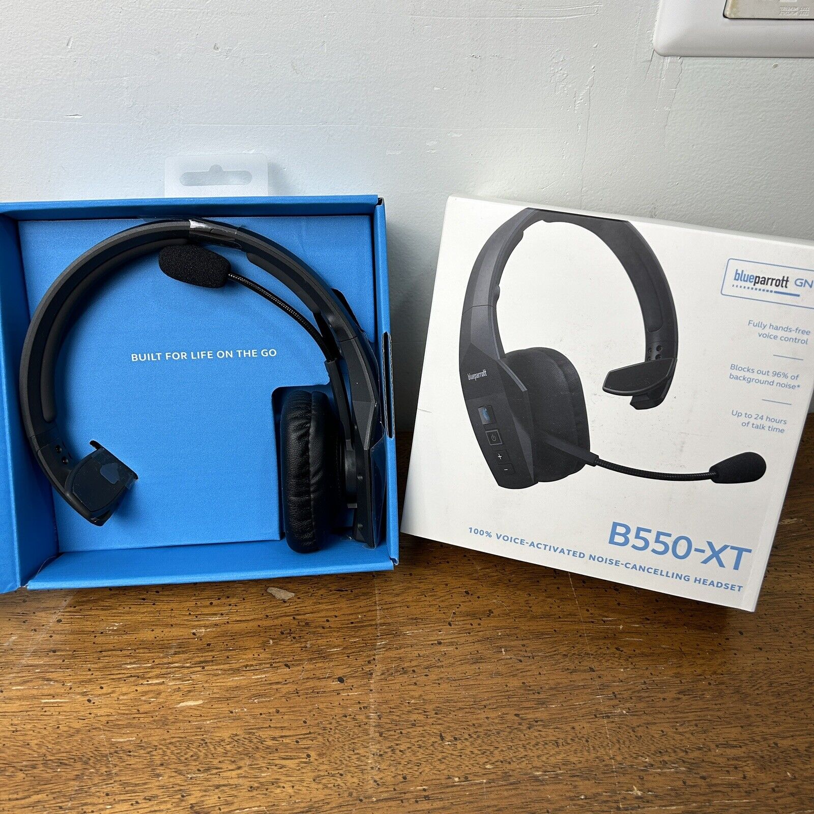 BlueParrott | B550-XT Wireless Bluetooth Noise Cancelling Headset | Long Range