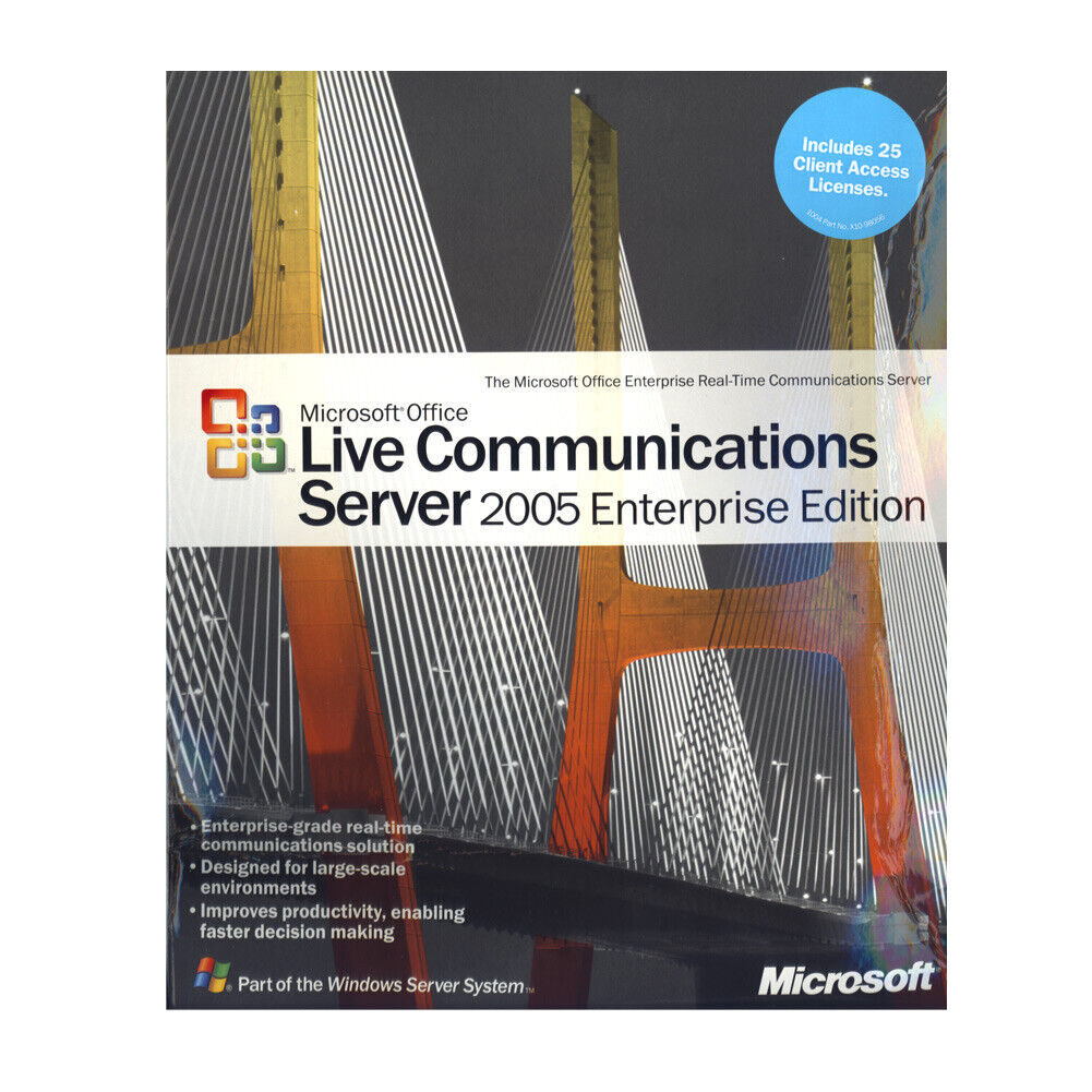 Microsoft Office Live Communications Server 2005 Enterprise (A9R-00005)