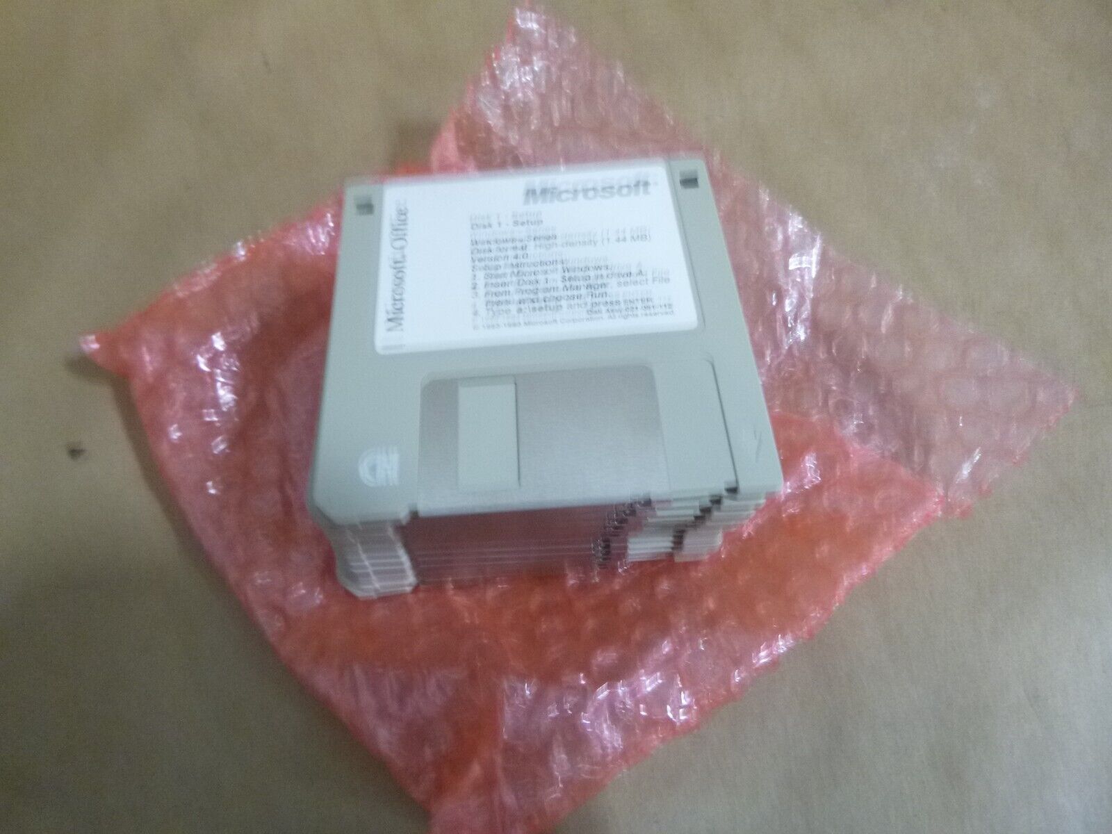 Vintage MICROSOFT OFFICE Windows Ver 4.0 FULL SET Floppy Disks 1-16 Floppies 3.5