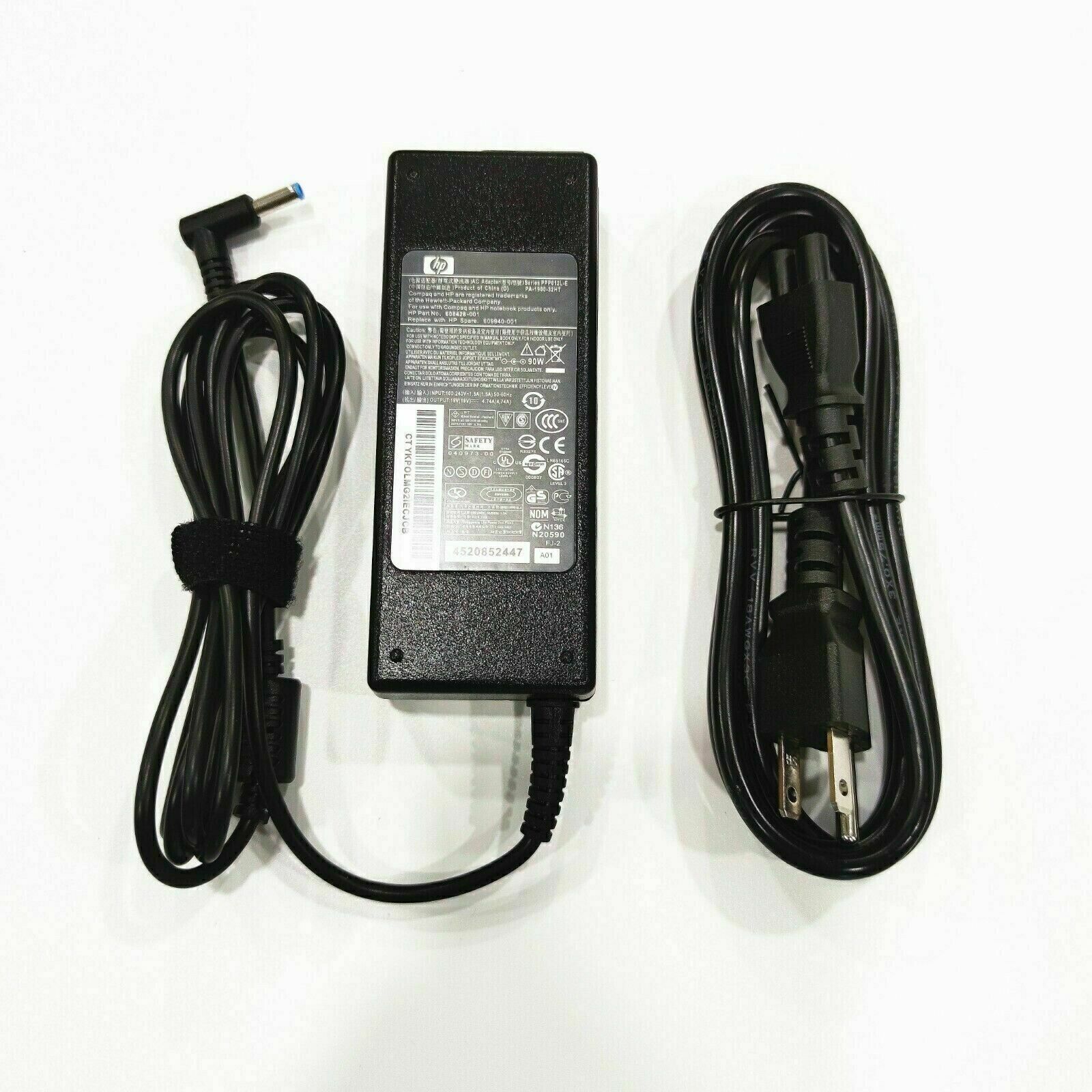 Genuine 90W 710413-001 AC Adapter Charger For HP ENVY 17 753560-004 Blue Tip