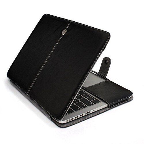 Mosiso PU Leather Case For Macbook Pro Retina 13.3 PU Folio Stand Cover Case