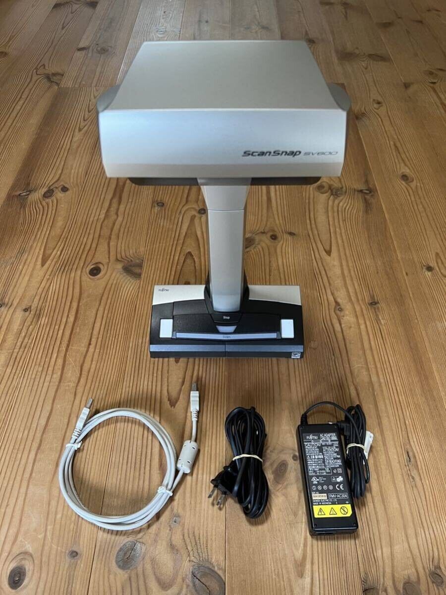 Fujitsu Scansnap SV600 A Document Scanner Working tested from japan
