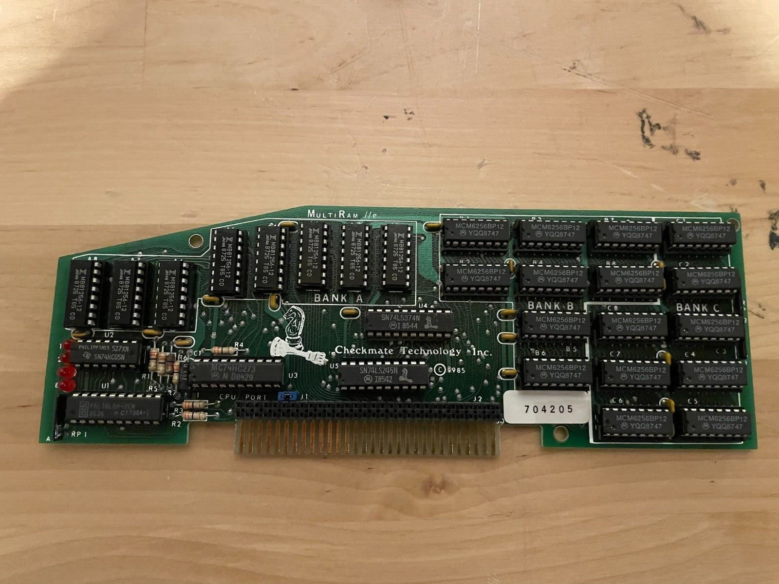 Tested: Checkmate Technology MultiRam   IIe 768KB with 80-column support