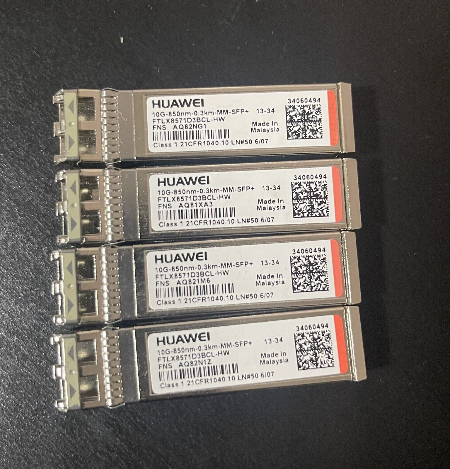 Lots of 4--Huawei 02318170 Optical Transceiver