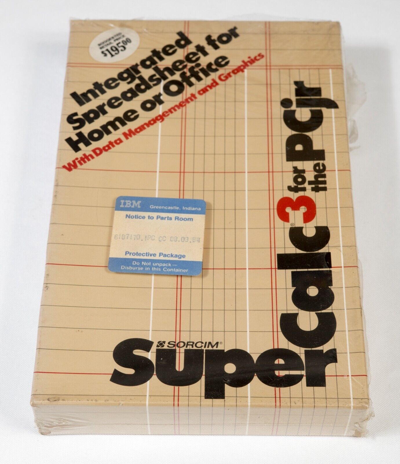 Vintage SuperCalc 3 5.25\