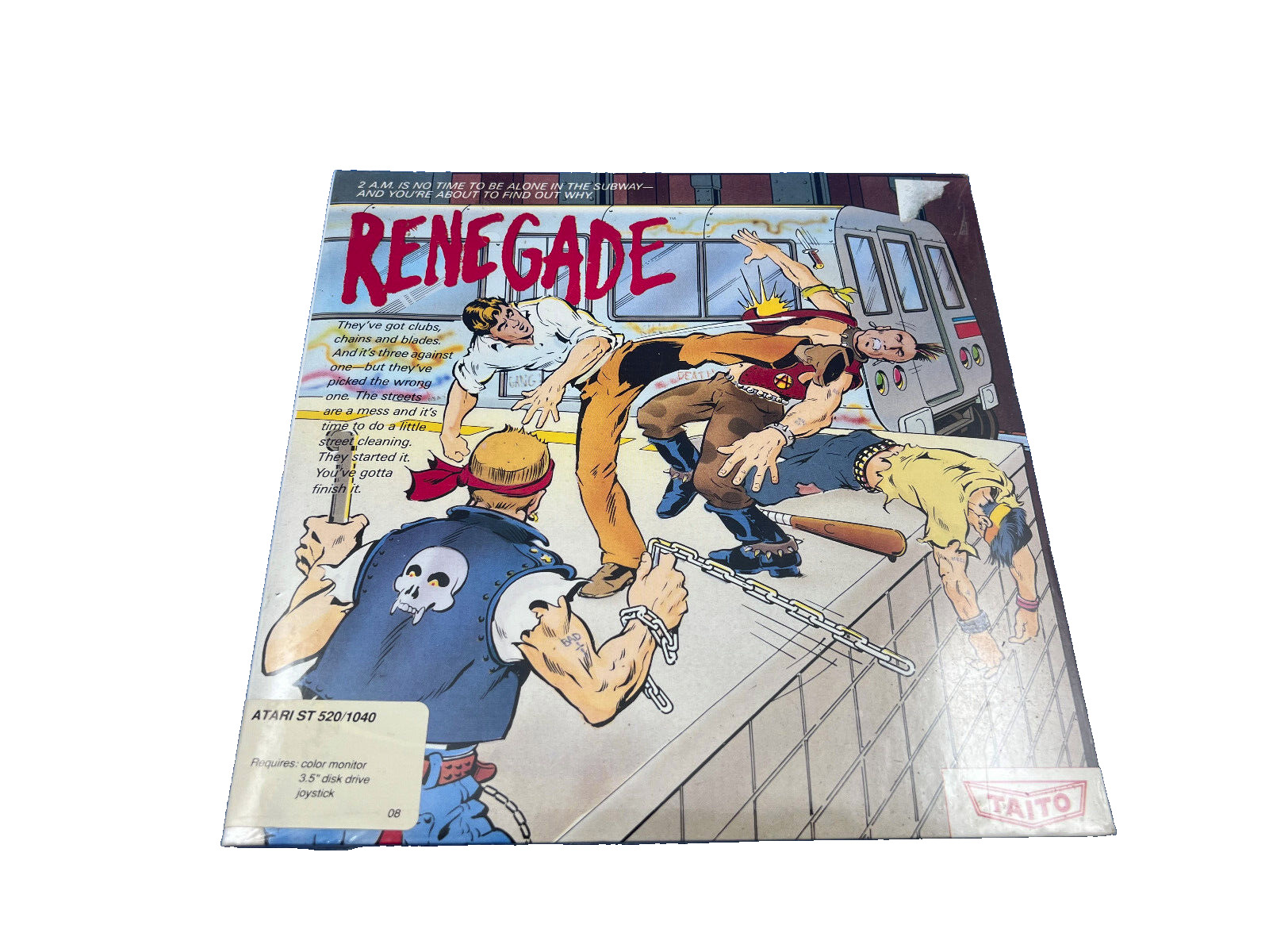 Renegade ~ Atari ST ~ Taito ~ Brand New ~ Factory Shrink Wrapped ~ WOW
