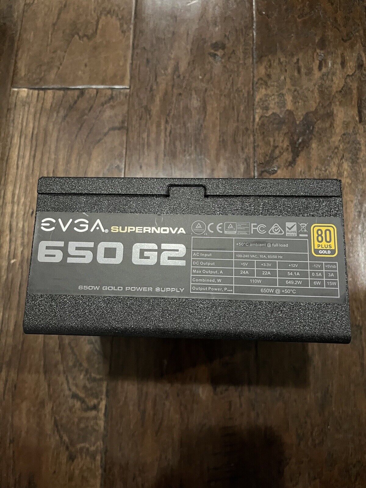 Evga SuperNova 650 G2 650W 80+ Gold Modular ATX Power Supply 220-G2-0650