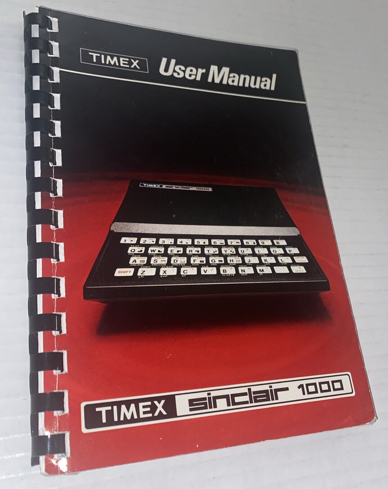 User Manual Instruction Book for Timex Sinclair 1000 Computer  Vintage 1982