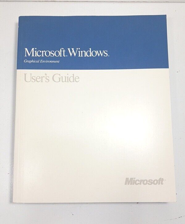 Microsoft Windows Users Guide for the Windows Graphical Environment Version 3.0
