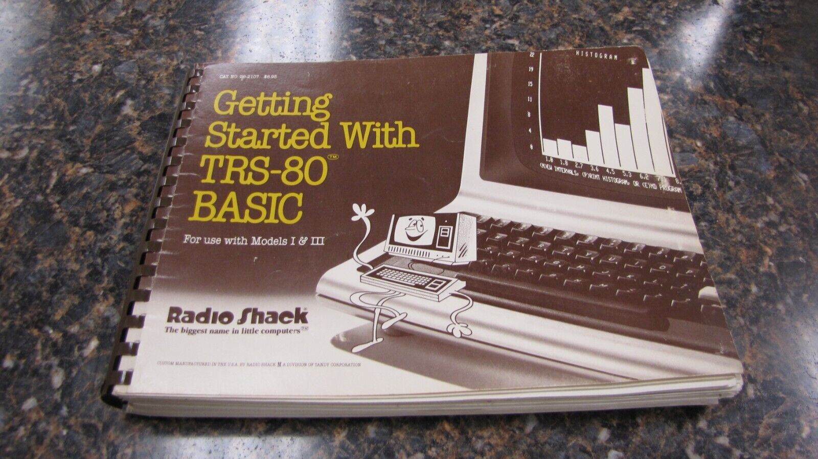 Vintage Radio Shack 26-2107 Getting Started with TRS-80 BASIC Book