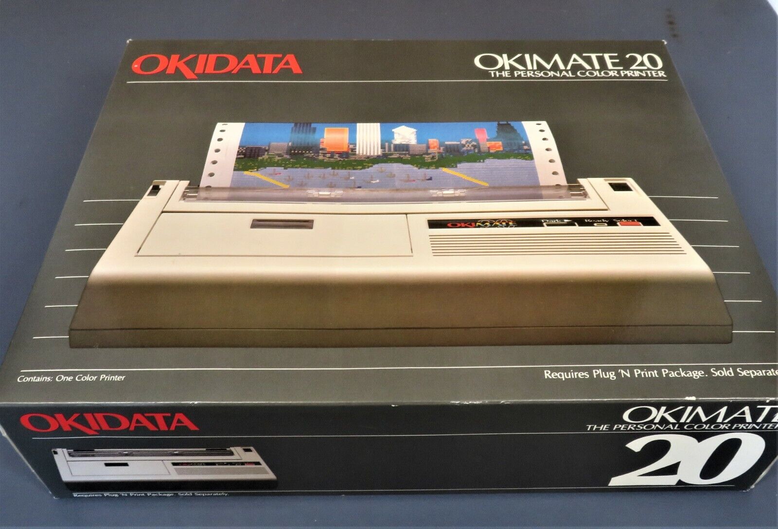 Vintage OKIMATE 20 COLOR PRINTER 1985 Commodore Atari BRAND NEW NIB Okidata