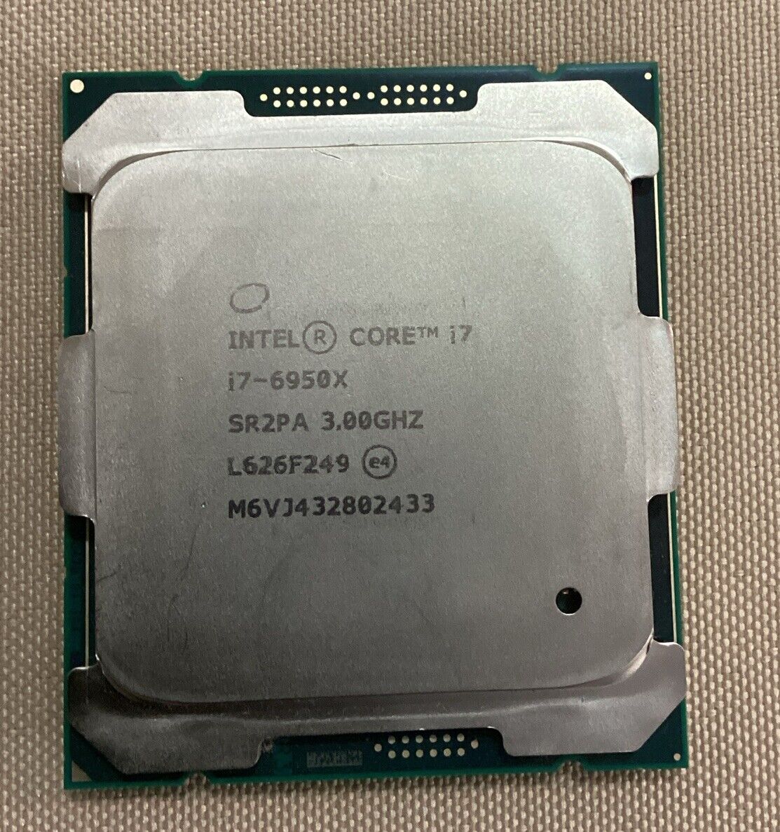 Intel Core I7-6950X 3.0 GHz 10 Core Processor