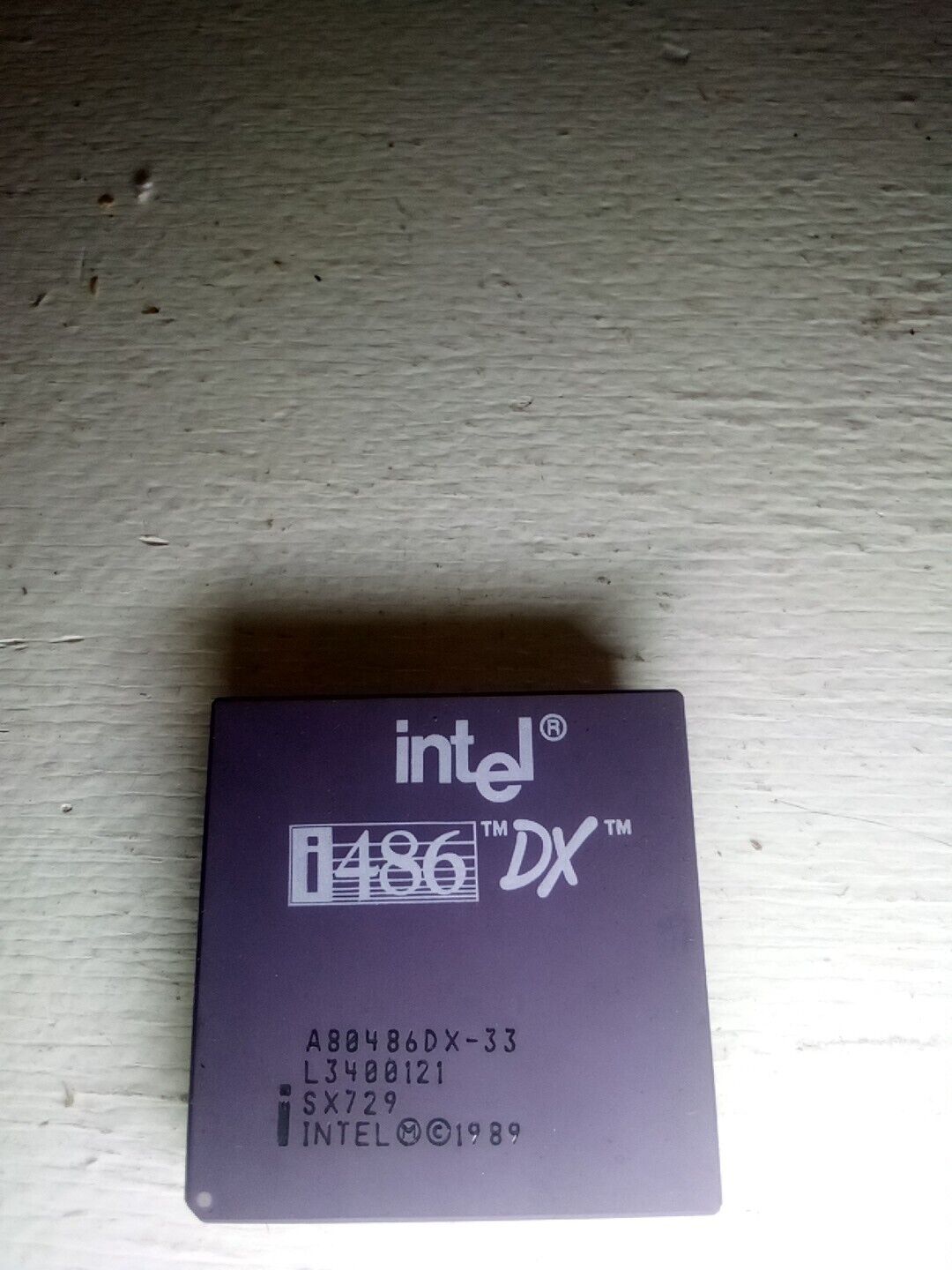 Intel i486 DX A80486DX-33 33MHz CPU Processor