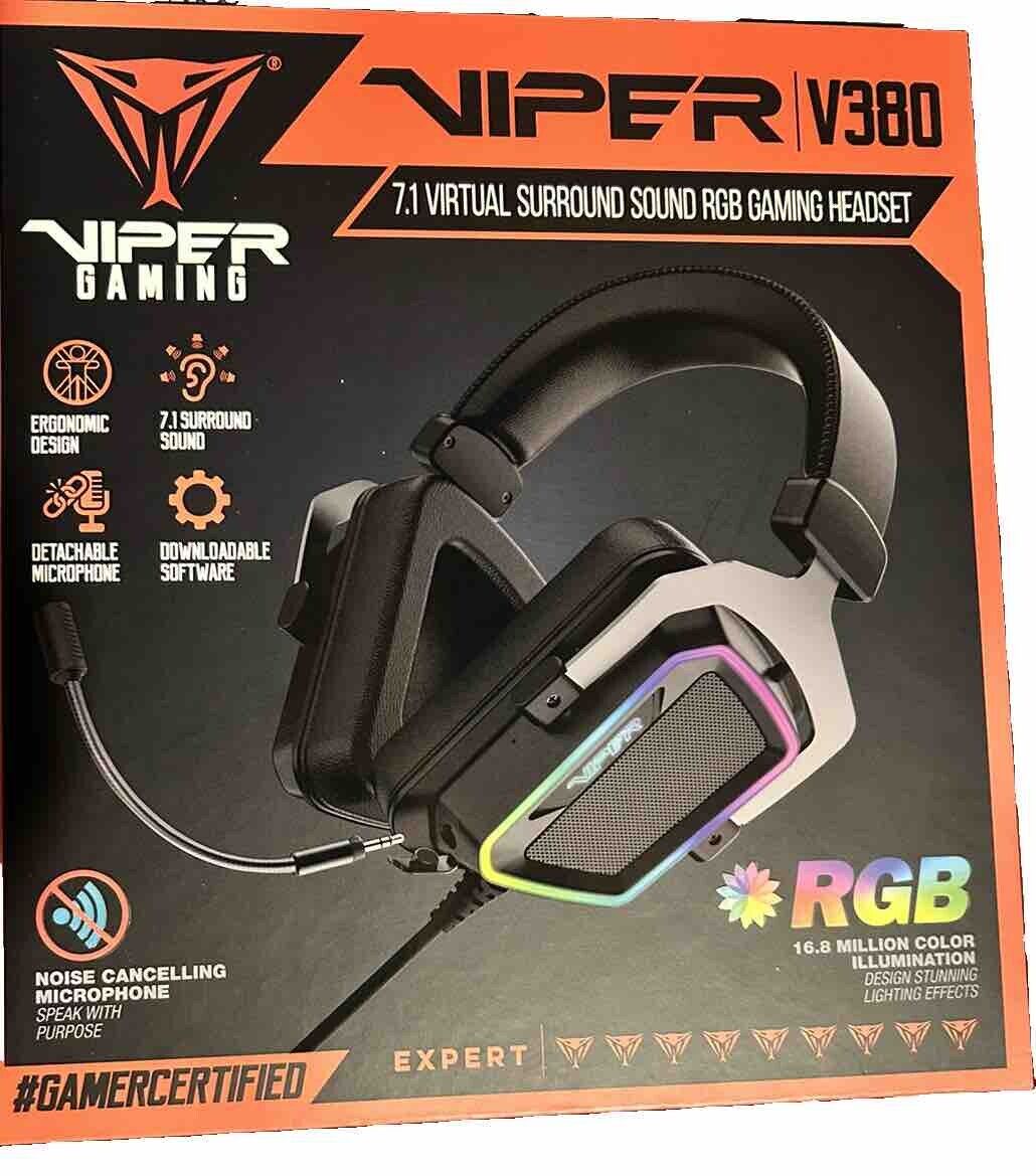 PATRIOT Viper V380 Gaming Headset Brand New, Not Opened. Ships From USA