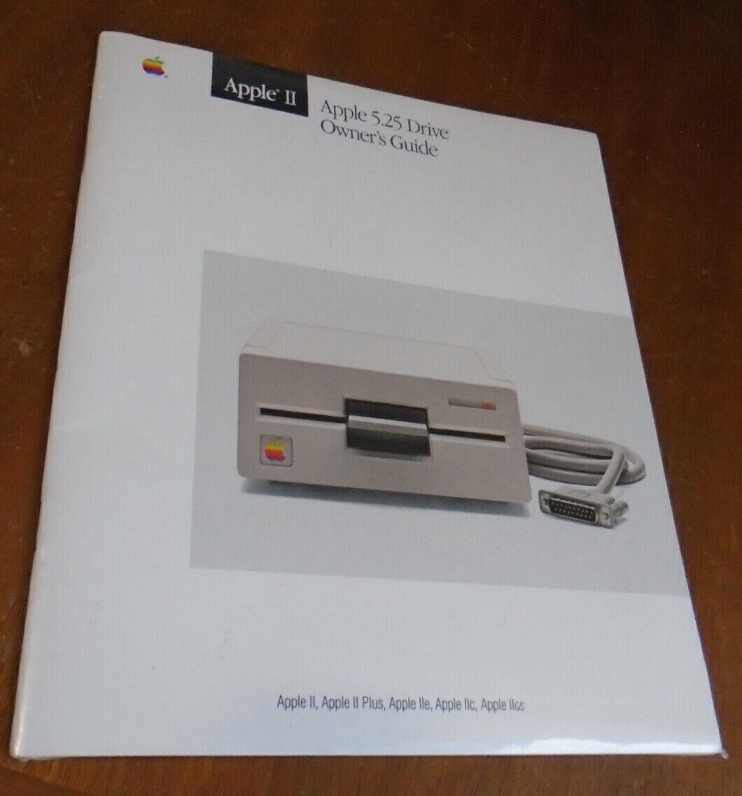 SEALED Apple 5.25 Drive Owner's Guide for Apple Computer Apple II IIe IIGS IIc