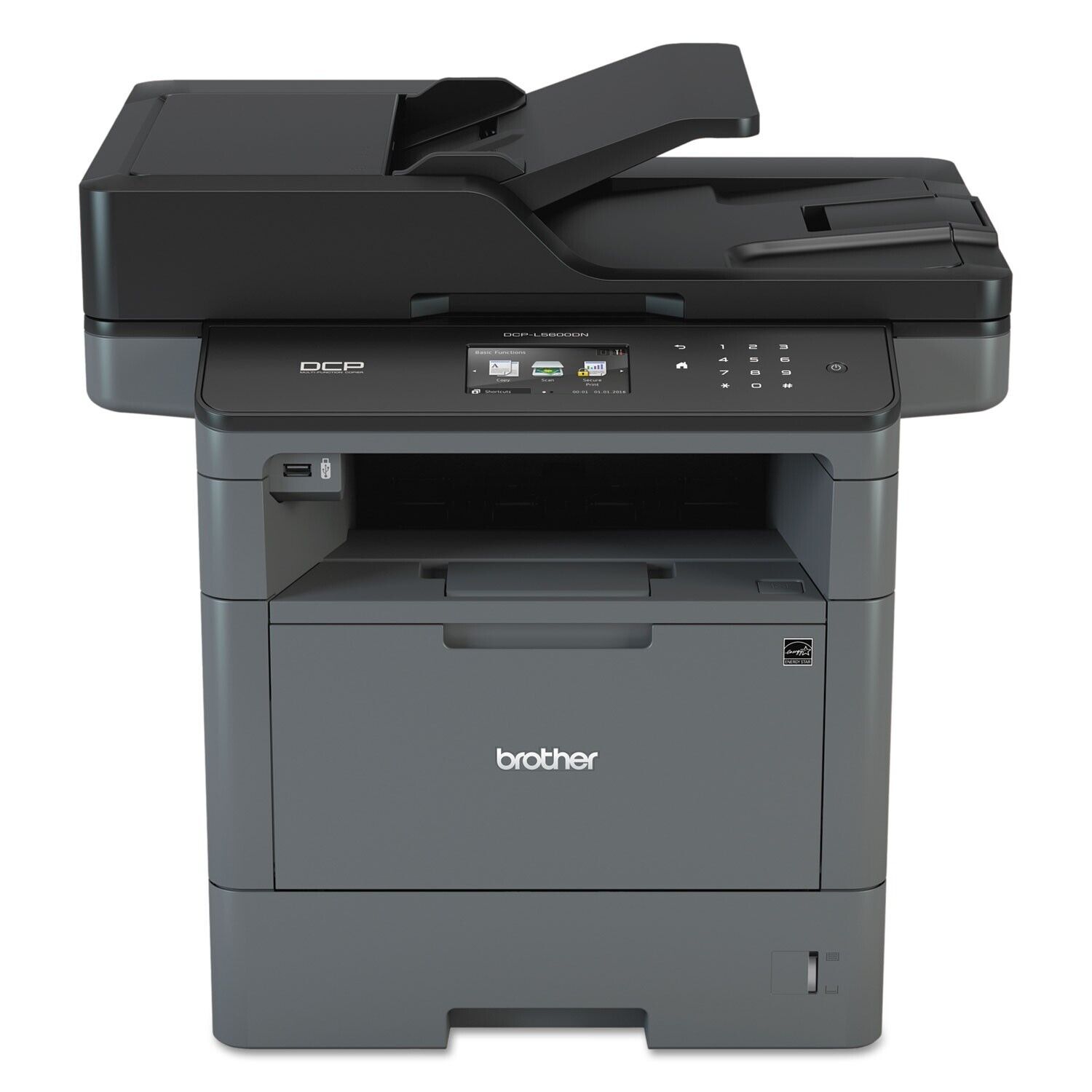 Brother DCP-L5600DN Business Laser All-in-One Printer with Duplex with Toner