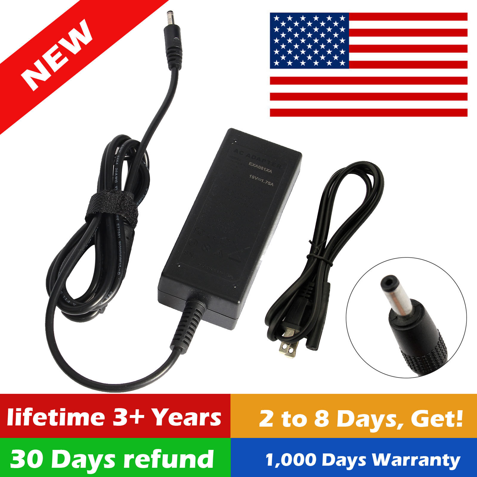 New 45W AC Adapter Charger Power Cord For ASUS VivoBook X541NA X541N x541na-ys01