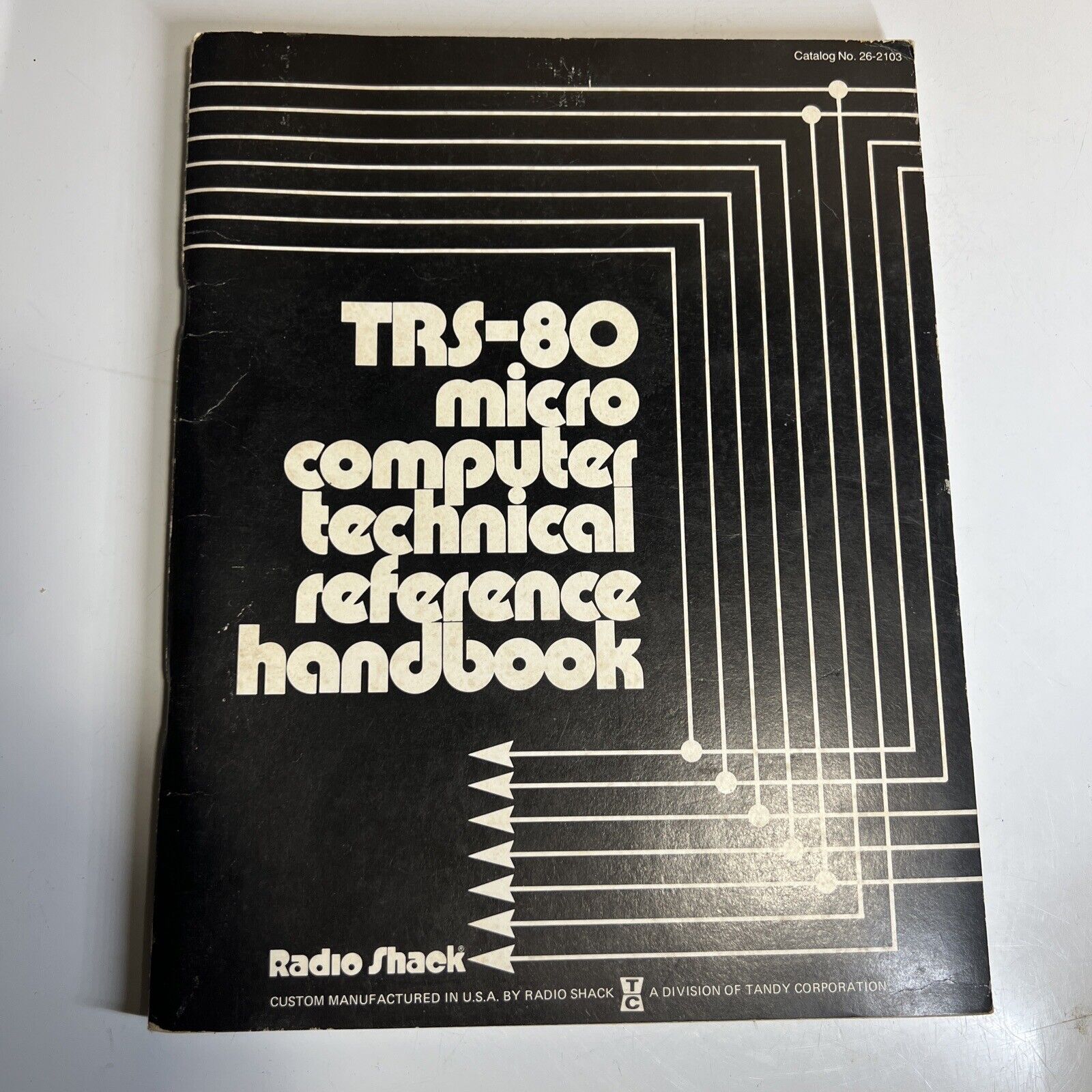 Radio Shack TRS-80 Microcomputer Technical Reference Handbook Vintage 1980s