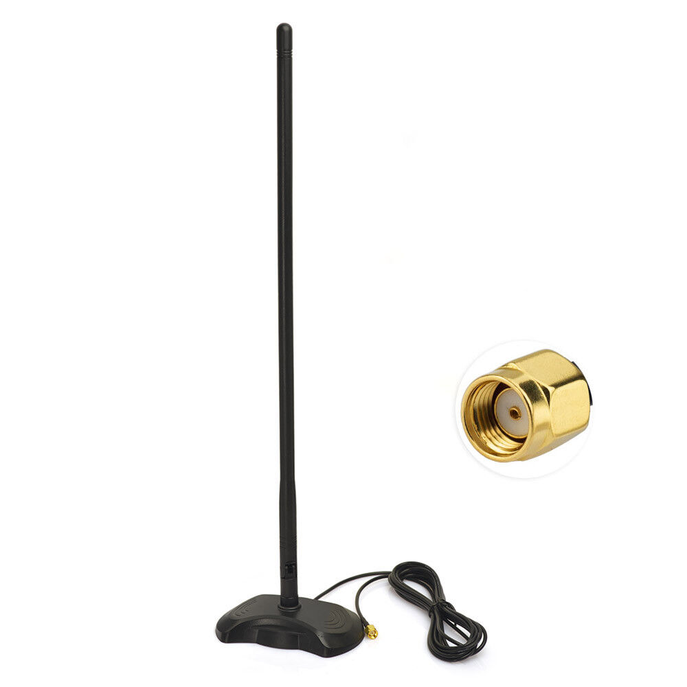 WiFi 2.4GHz 9dBi RP-SMA Antenna for for Zmodo Reolink Security IP Camera