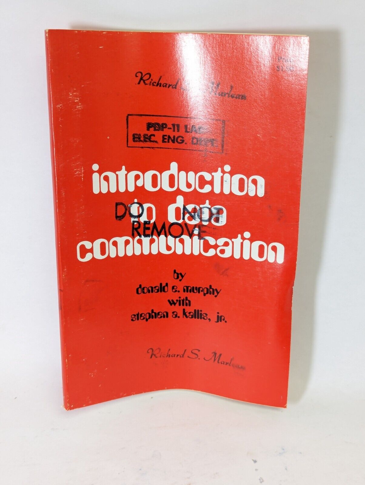 1971 DEC Digital Equipment Corporation Introduction To Data Communication