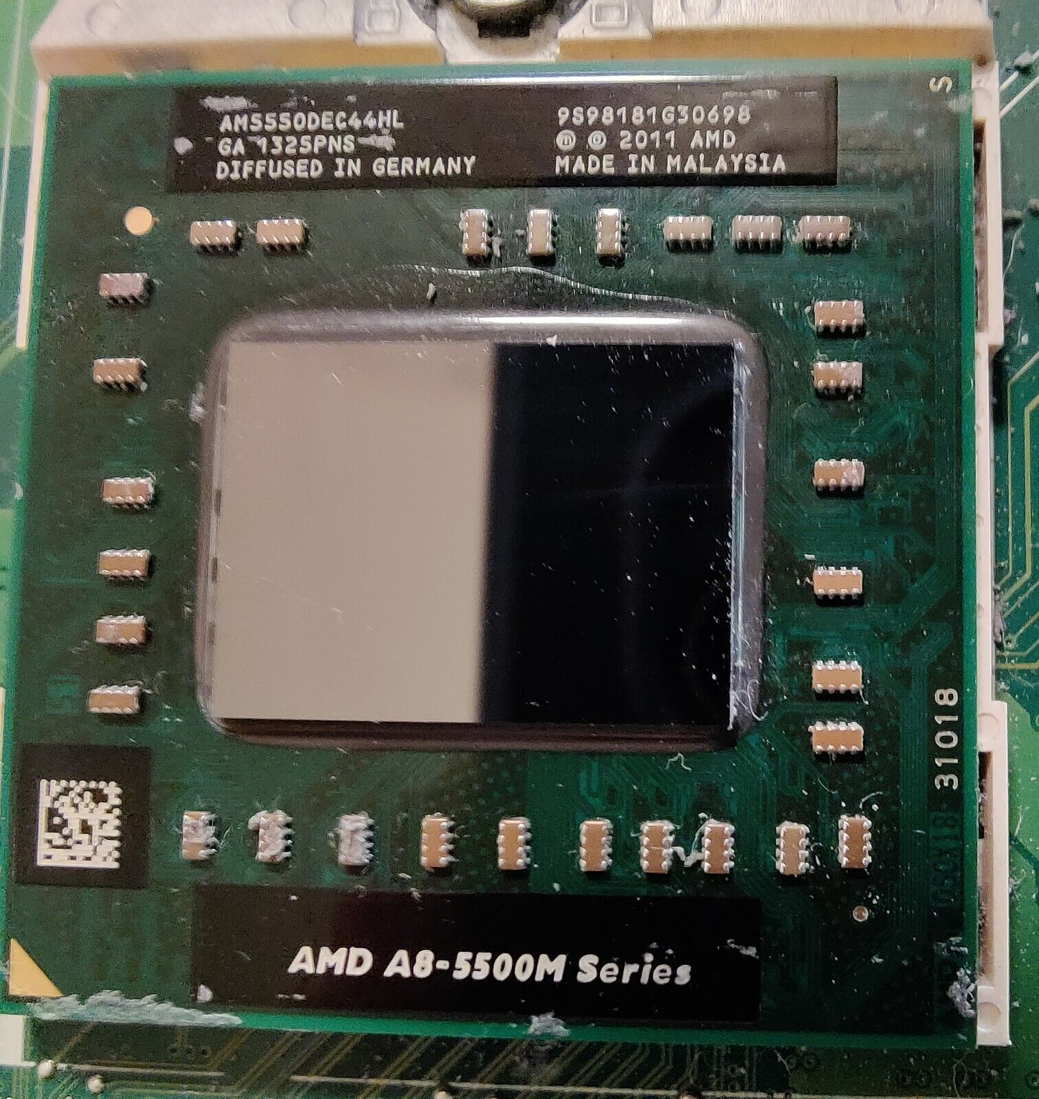 AMD A8-Series A8-5500M 2100 MHz AM5550DEC44HJ Mobile Laptop CPU Processor