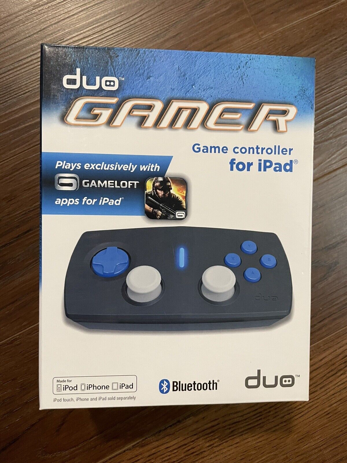 DUO GAMER GAME CONTROLLER FOR iPad BLUETOOTH 