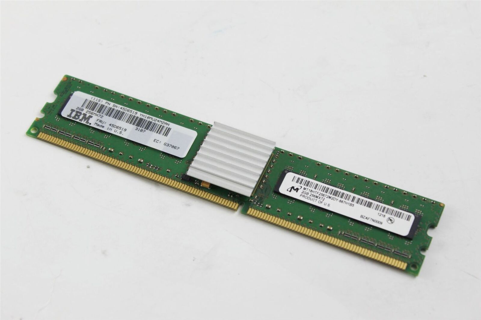 Lot of 16x Genuine IBM 45D6519 2Gb DDR2 Memory DIMM 667MHz Power6 CCIN 31B7 yz