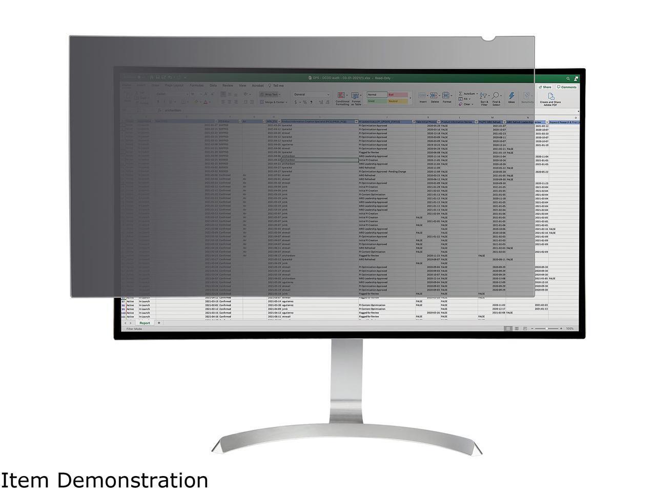 StarTech.com PRIVSCNMON27 Monitor Privacy Screen for 27 inch PC Display -