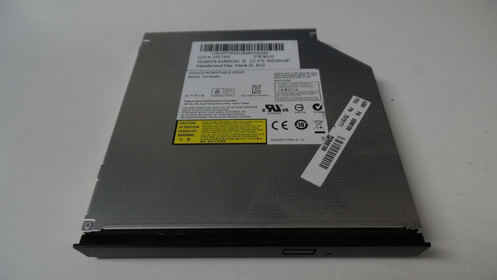 OEM DVD±RW CD-RW Optical Drive for Lenovo ThinkPad Edge 15 -75Y5171* Tested