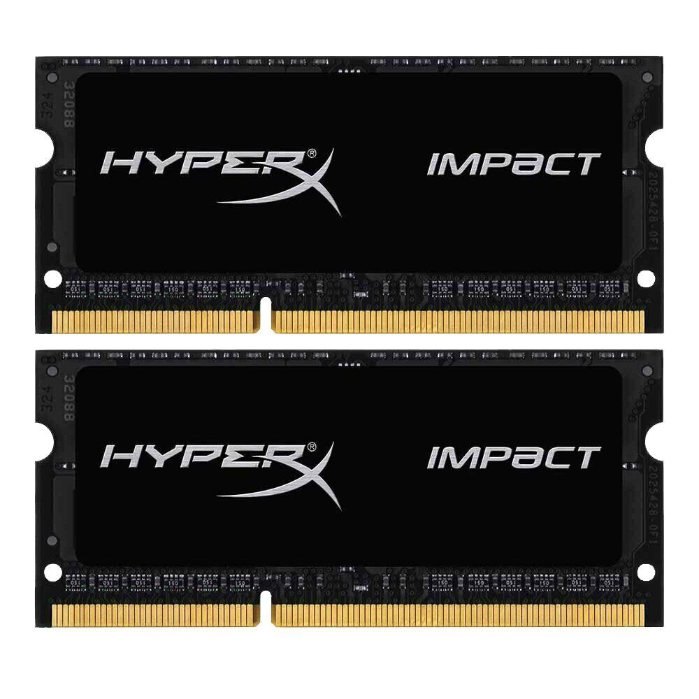 Kingston HyperX Impact DDR3L 1600MHz 16GB (2x 8GB) PC3L-12800S Laptop Memory RAM