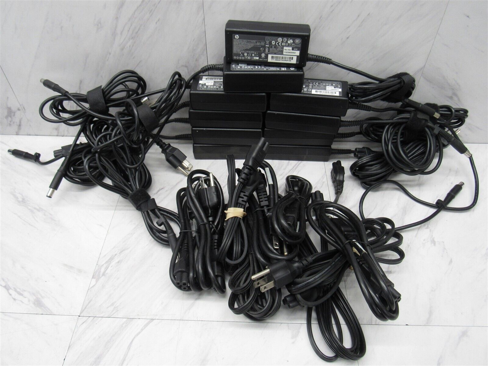 10 LOT - Genuine HP 65W 18.5V 3.5A Laptop Adapter Charger PPP009L-E Power Supply