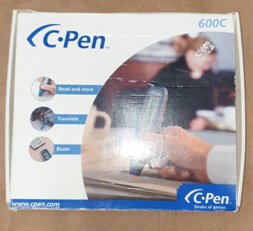 C-Pen 600C Portable Scanning Translation Tool + Belkin Smartbeam*FREE POSTAGE*
