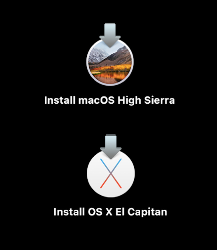 Mac Repair Service 2in1 Bootable  Drive Installer for El Capitan &  High Sierra