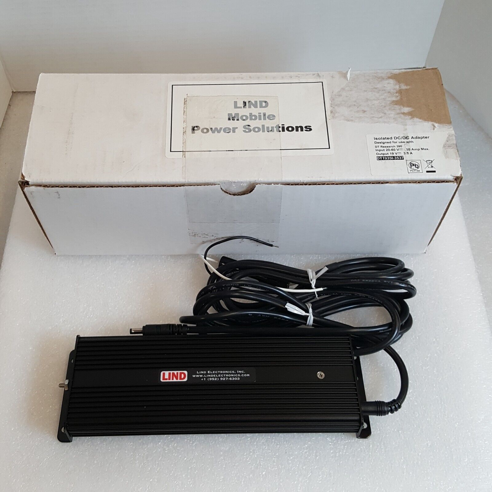 Lind Electronics DT1935I-3537 20-60 VDC Power Isolated Adapter