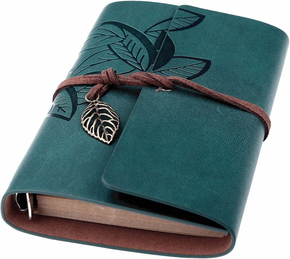 Travel Journal Notebook, Refillable Leather Journal Diary for Men Women NEW