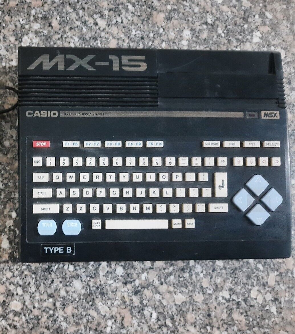 Vintage Computer Casio MSX MX-15 PERSONAL COMPUTER Vintage Japan .