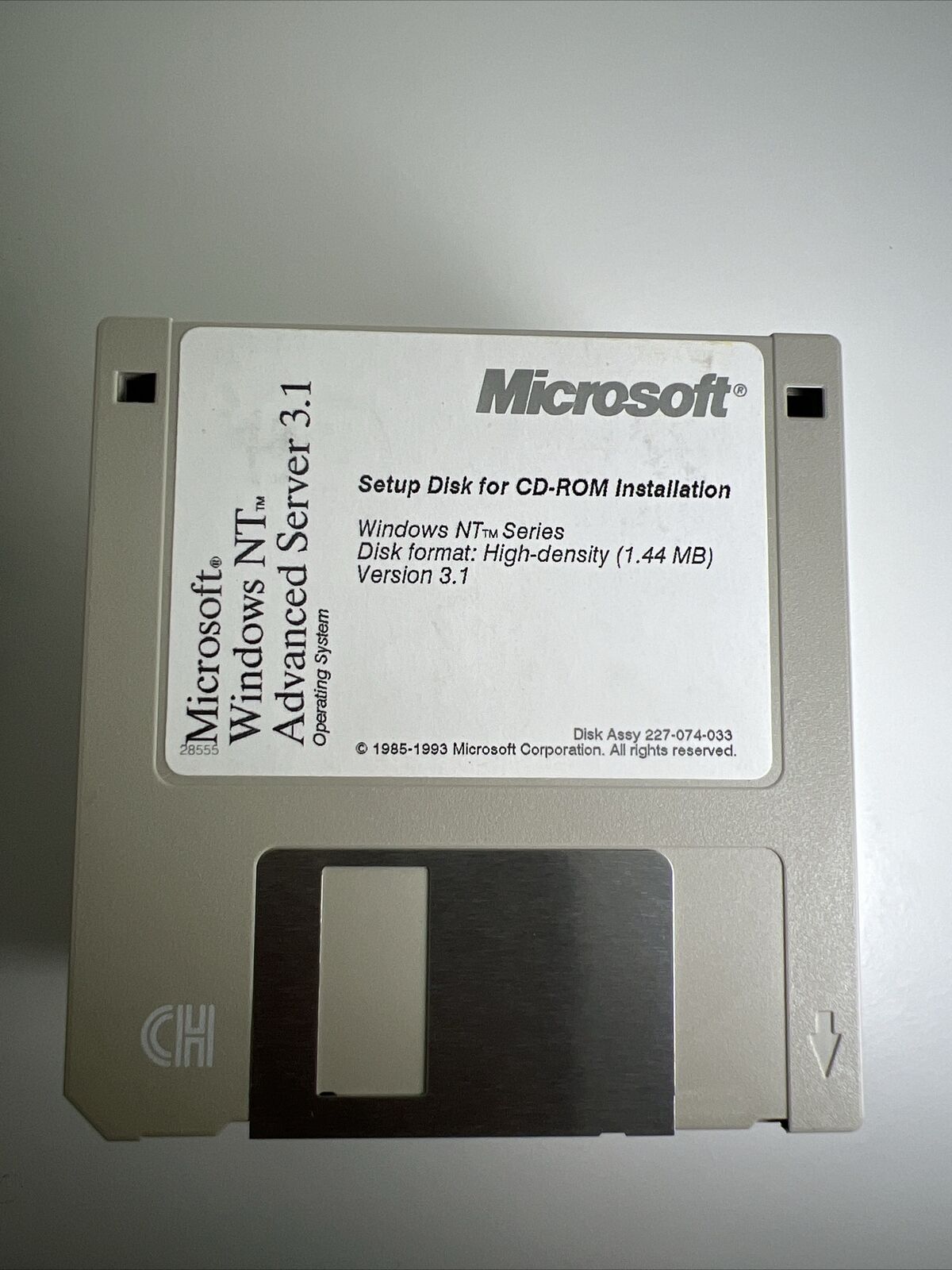 Set Of Vintage Windows NT Advanced Server 3.1 Floppy Disks