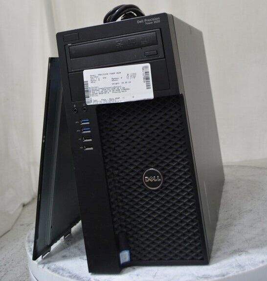 Dell Precision Tower 3620 Server 1*E3-1240 V5 3.50Ghz 16GB W2100 SEE NOTES 