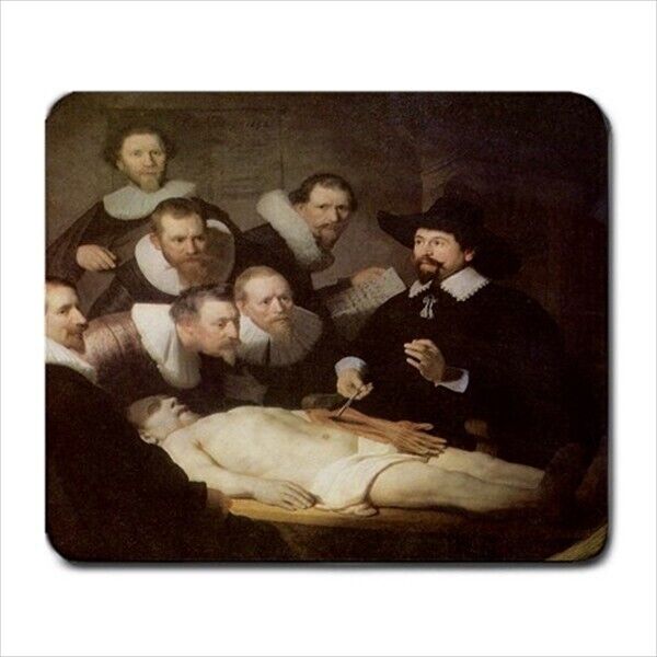 The Anatomy Lesson of Dr Nicolaes Tulp  Rembrandt Art Mouse Pad Mat Mousepad New