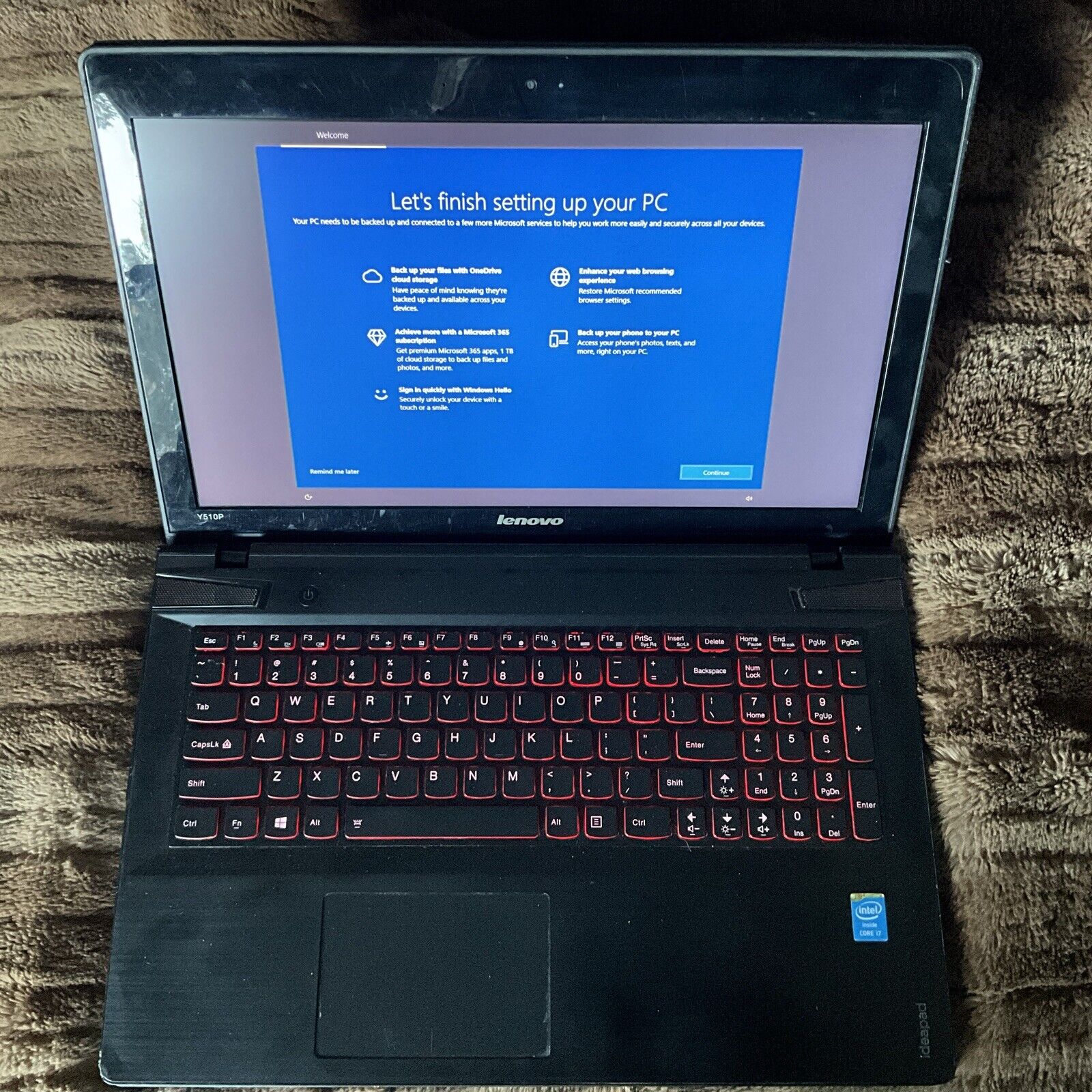 Lenovo IdeaPad Y510P 15.6 Inch Intel Core i7 2.4 GHz Gamer Laptop