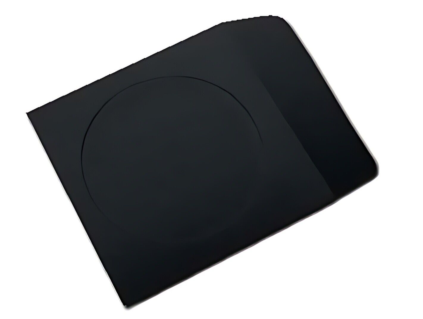 Premium Black Paper CD Sleeves with Window & Flap 110g Lot
