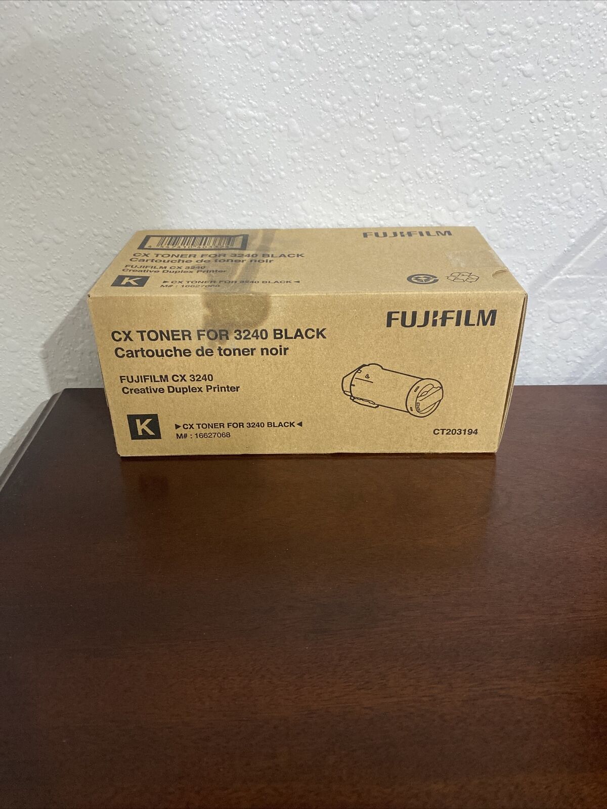 NEW Fujifilm CX Black Toner Cartridge for 3240 CT203194 16627068 Exp 06/2019+