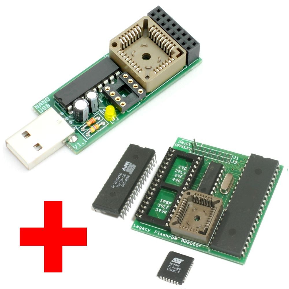NANO USB Programmer + Legcay Adapter