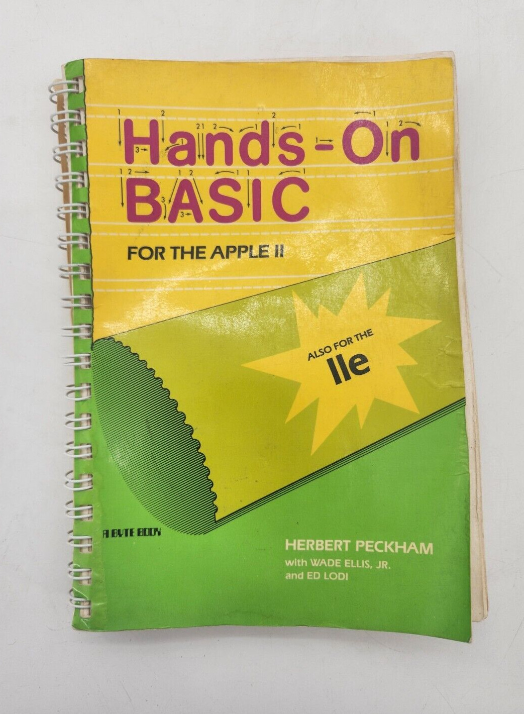 Vintage 1983 Hands-on Basic for the Apple II Herbert Peckham Computing book