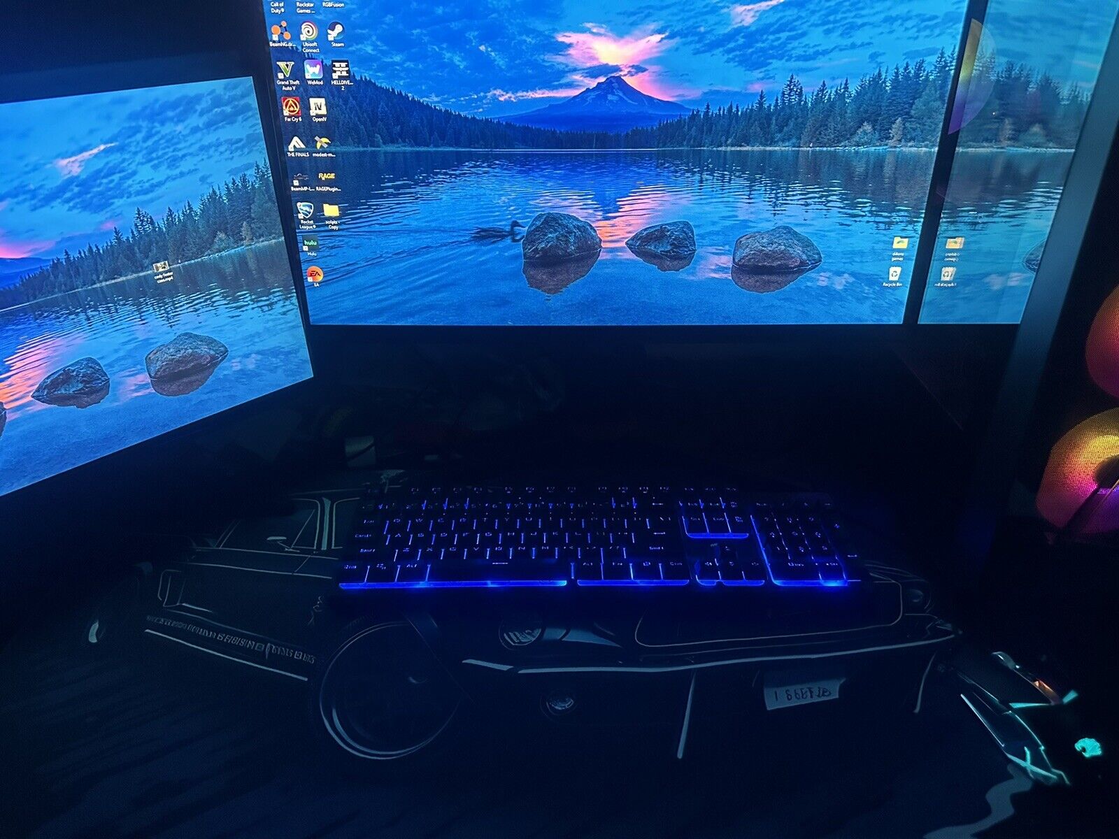 IBuypower Gaming Pc. Comes With Two Monitors One 144H Other 60, Mouse,Keyboard.