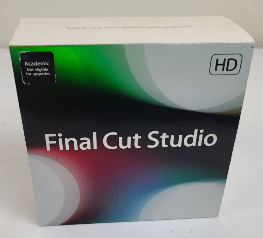 Apple Final Cut Studio 2009 Academic Version for Mac HD